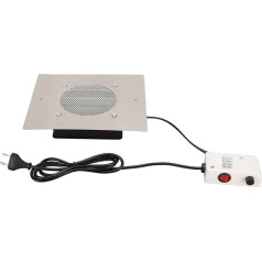 Brrnoo Profession Elle Nail Vacuum Cleaner Slurry Table Vacuum Cleaner Augstas veiktspējas pret putekļsūcēju uzstādīšana Nedzirdīgo putekļsūcējs nagu mākslas mēslojumam vai dzīvojamā istaba