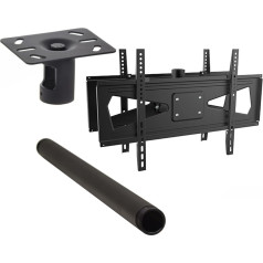 Griestu stiprinājums diviem televizoriem MC-703 komplekts ar MC-706 un MC-707