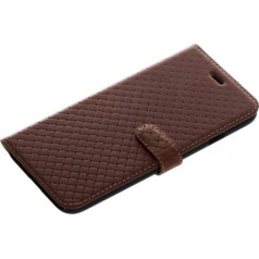 Tellur Book case Genuine Leather Cross for iPhone 7 brown