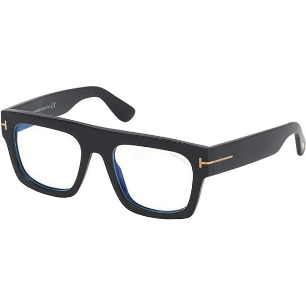 Tom Ford FAUSTO FT 5634-B BLUE BLOCK BLACK unisex Briļļu rāmji