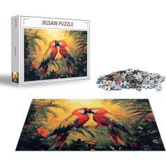 Puzzle Wolf Puzzle 2000 gabaliņu ainavu koka puzle pieaugušajiem, augstākās kvalitātes klasiska koka izglītojoša spēle, klasiska izklaides spēle, izaicinoša spēle, ko var izmantot kā dāvanu mājas dekoram x-962