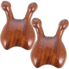 2 gabali Ebony masāžas ķemme, sejas skrāpītis, deguna un sejas masāžas aparāts, Guasha rīks, deguna skrāpēšanas masāžas aparāts, deguna akupunktūras skrāpītis, deguna koka skrāpītis