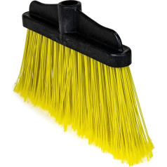 9 collu dārza slotas galva ar cietiem sariņiem Slota āra dzeltena slotiņa mājas garāžai birojam virtuvei dārza birste iekštelpām ārā ar atbilstošu birsti