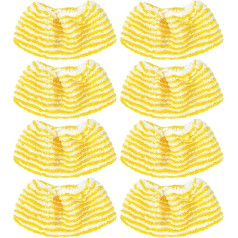 KEEPOW 8 gab. mikrošķiedras audumu komplekts Kärcher tvaika tvaika tīrītāju piederumiem EasyFix SC 2, SC 3, SC 4, SC 5, aizvietojamās lupatiņas rokas tvaika tīrītājiem