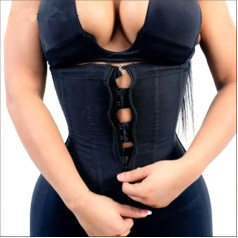 Fujian piektdiena korseti ķermeņa Shaper Latex Waist Trainer Zip Underbust Slim vēders jostas Cincher Slimms Shaper josta Shapewear sievietes