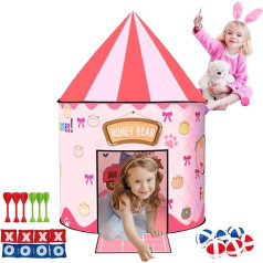 Spielzeug für 3 4 5 5 6 7 Jahre alte Mädchen: Iznirstošās rotaļlietas bērniem, rotaļlietas meitenēm, dzimšanas dienas svinību rotaļlietas 5, 6, 7, 8 gadu vecumam, āra rotaļlietas bērniem vecumā no 3 līdz 5 gadiem (Pop-Up-Zelte für Kinder,