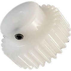 Modulritzel, Motorritzel, 1 Stück Stirnrad 1 Modul 40T 55 Zähne Stirnritzel Kunststoff Stirnrad 1M 40T 41T 45T 48T 50T 53T 55 Zähne Stirnrad Stufenzahnrad Stirnkegel(13mm,46Teeth)