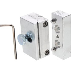 CALLARON 1 Satz Premium Lippenstift Mold Aluminiumform Handgefertigte Lippenstift Form für DIY Kosmetik Langlebig und für Persönliche und Professionelle Nutzung