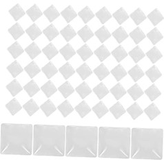 GANAZONO 100stücke Nagellack Farbkarte Transparente Nagel Display-platte Für Nail Art Beidseitig Nutzbar Für Nagelstudios Und Maniküre-praxis Praktisch Und Tragbar