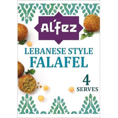 Al'Fez Libānas stila falafeļu maisījums - 150g - 4 personām - pikants aunazirņu un garšaugu maisījums gardām kraukšķīgām falafeļu bumbiņām