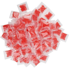 Alomejor 100 kabatas Makšķerēšana Pellet Bait Bands Gumijas gredzeni karpu zvejai Matu āķi un āķi Fit Coarse Fish Terminal Tackle