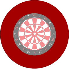 Generisch Šautriņu riņķis, šautriņu apmales pie sienas | EVA Surround Jigsaw riņķis šautriņu mešanai | Šautriņu treniņš Šautriņu dēlis guļamistabai, kopmītnei, viesistabai, viesistabai, balkonam, kabinetam