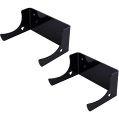 xbiez Modes skeitborda statīvs sienas montāžai, ar uzglabāšanas āķiem, pārnēsājams piederums longboardiem un snovborda dēļiem