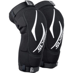 Slytech Ceļa spilventiņi Kneepro Anti Static XT Kevlar, Unisex, Ceļa spilventiņi Kneepro Noshock Xt Kevlar, melni/balti, S/M