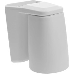 GALPADA Zahnbürstenhalter Für Dusche Wandmontage Badezimmer-Organizer Mit Tasse Platzsparendes Regal Für Zahnpastahalter Haushaltsbedarf Für Badezimmer