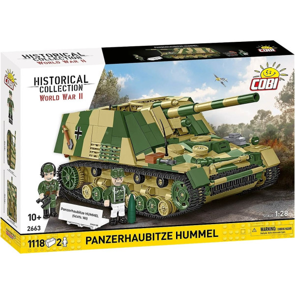 Cobi Klocki Panzehaubitze hummel bloki 1118 bloki
