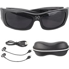 1080p viedās Bluetooth HD kameras polarizētās brilles sporta saulesbrilles zvaniem, video mūzikai, piemērotas iekštelpu un āra sportam, braukšanai ar automašīnu