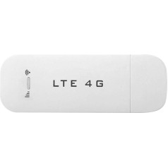 ABS Plug & Play ātrgaitas 4G LTE adapteris ar lielu atmiņas USB modema stick mājai ārā iekštelpās autobusā automašīnā (ar WiFi)