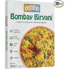ASHOKA - Instant Bombay Biryani - 20 x 280 g - Daudzpakete