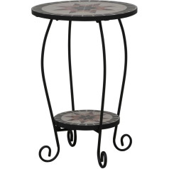 Siena Garden 875324 Stella ziedu statīvs, Ø 41x60cm, matēts, melns