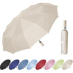 Wydexint lietussargs, automātiskais lietussargs, kabatas lietussargs, automātisks vētrnoturīgs, automātiska atvēršana un aizvēršana, 24 sabiezināti dubultie ķīļi, īpaši izturīgs, lietussargs vīriešiem un sievietēm