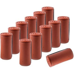 Sharplace Pack of 12 Heatless Curls Band Heatless Curls, Nakts cirtas Blowout cirtas ar elastīgu joslu, matu perm stieņi DIY Heatless Curls Nakts cirtas vidēja garuma matiem, 4,0 cm