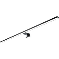 kalb | 80 cm LED vannas istabas spoguļlampa Spoguļlampa Spoguļlampa 230 V melna (neitrāli balta)