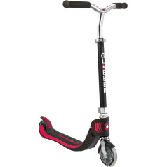 Globber - Flow Foldable 125 - saliekamais 2 riteņu skrejritenis bērniem vecumā no 5 gadiem un pusaudžiem - melns
