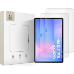 Tech-Protect Rūdīts stikls priekš Samsung Galaxy Tab S10 FE+ 13.1 620 / X626B Glass Fit+ - 2 gab.
