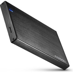 Axagon Ee25-xa6c ārējais alumīnija korpuss, usb-c 3.2 gen 1 sata 6g 2.5