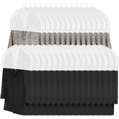 Univivi plecu pārvalki apģērbiem (30 gab.) Elpojoši apģērbu putekļu pārvalki ar 2