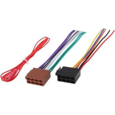 Instrumentu Kungs 1 komplekts Auto audio barošanas instalācijas komplekts, kas saderīgs ar Kenwood DMX4707S DMX47S Video kabelis Skaļruņu kabelis Aizvietošanas kabelis