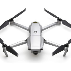 WRAPGRADE galvenā ierīces āda, kas saderīga ar DJI Mavic2 (Airforce Silver)