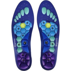 Magnētiskās akupresūras zolītes Comfort Insoles Vīrieši Sievietes Arch Support, apavu zolītes darba apaviem, lai atvieglotu plantāro fascītu, plakanu pēdu un sadala pēdu spiedienu (35-39)