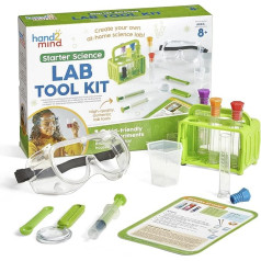 Mācību līdzekļi Mācību laboratorijas eksperimentu kaste jaunajiem zinātniekiem, Zinātniskā laboratorija bērniem, dabaszinātņu mācību materiāls, dabaszinātņu eksperimenti bērniem, vidēja izmēra