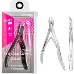 STALEKS PRO by Natury Nails Profesionāli kutikulu naiperi, 5 mm, nerūsējošais tērauds, SMART 80-5