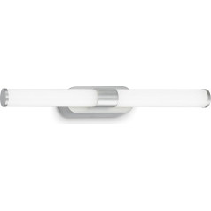 BRILONER LED vannas istabas spoguļlampa, sienas gaisma, IP44, neitrāli balta gaismas krāsa, 7 W, matēts hroms, 40 cm