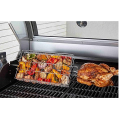 Āra grila grozs Magic ar 4 regulējamām pozīcijām