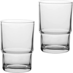 RNHTGD Zobu suka kauss, 2 iepakojumi, stikla zobu sukas kauss, rezerves zobu birstes turētājs pie sienas, mutes skalojamās bļodas kauss vannas istabas piederumiem (caurspīdīgs)