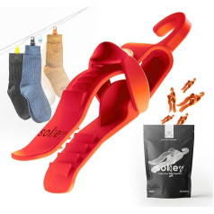 Sokey - Zeķu stiprinājums - 15 gabalu iepakojums: notur zeķes kopā veļas mašīnā, žāvētavā un veļas žāvētājā