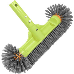 13 collu baseina birste folijas baseinam, 33 cm baseina birste, baseina tīrīšanas birste, baseina birste ar puslodes formas, EZ-Clip baseina tīrīšanas birste, baseina birste baseina sienai, baseina birste bez teleskopiskā stieņa