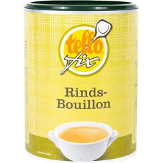 tellofix Liellopu gaļas buljons - universāls gaļas buljons, var izmantot kā universālu piedevu rafinēšanai - mazkaloriju - 1 x 540 g