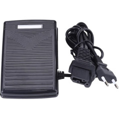 Hilitand Šujmašīnas kāju slēdža pedāļa elektroniskās kājas vadības kabelis ar barošanas kabeli ES kontaktdakša 220 V, Šujmašīnas un piederumi