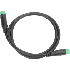 Velosipēda datora pagarinājuma kabelis, ūdensizturīgs elektriskā velosipēda datora 5 pin pagarinājuma kabelis Bafang