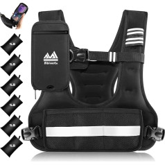 Bibiventa 4-10 lb regulējama svērta veste
