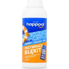 Acrylmed 1l lazur c šķidrums duļķainu nogulšņu noņemšanai no peldbaseina ūdens