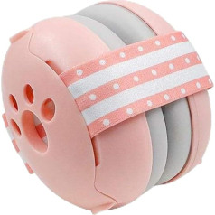 Bērnu dzirdes aizsardzība Bērnu trokšņu slāpēšanas austiņas novērš dzirdes bojājumus, uzlabo miega trokšņa samazināšanu, 25 dB