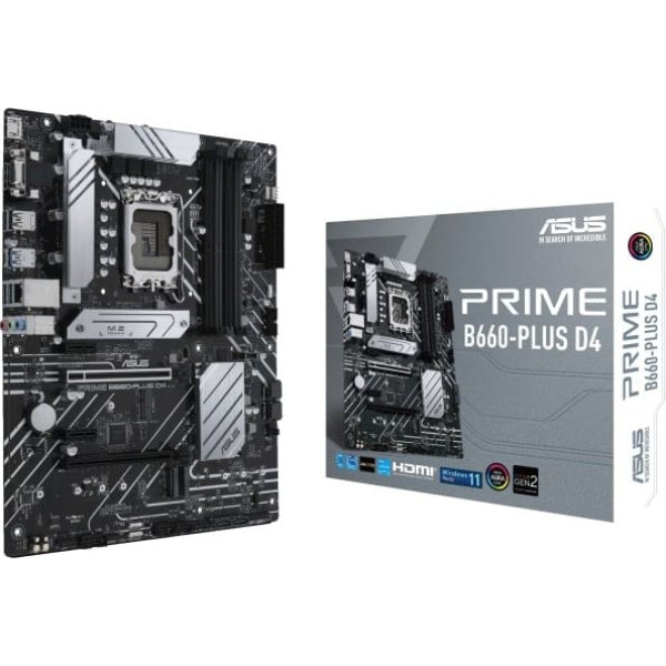 Prime b660-plus d4 s1700 4ddr4 dp/hdmi m.2 atx pamatplate