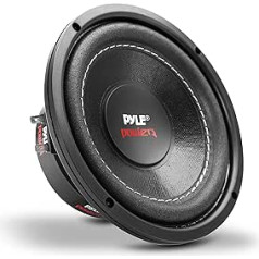 Pyle PLPW6D 6 collu 600 W Dual 4 Ohm auto audio basa skaļrunis zemfrekvences skaļrunis