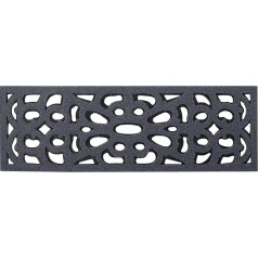 Nicoman Šaura durvju rokturis, videi draudzīgs, absorbē skrāpējumus un absorbē mitrumu, pelēks (drenāžas) - 75 x 25 cm (30 x 10 collas)